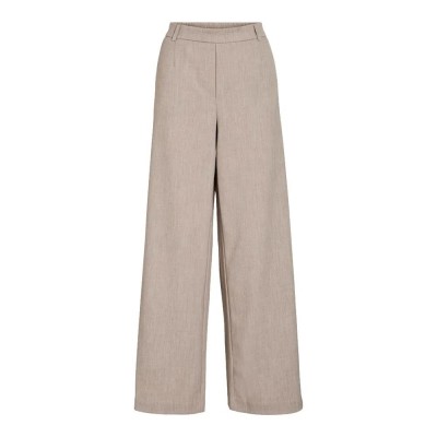 панталони,дамски,панталони,vila,varone,wide,leg,fit,high,waist,pants,beige,(natural,melange)