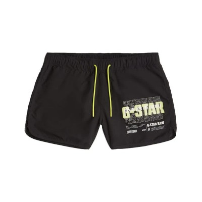 бански,гащета,мъжки,бански,костюми,g,star,carnic,graphic,swimming,shorts,black,(dark,black)
