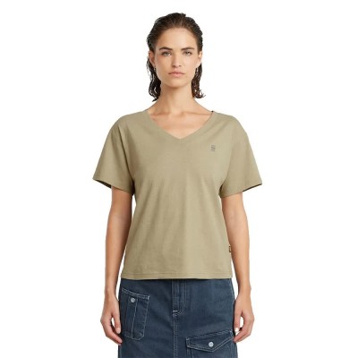 тениска,дамски,тениски,g,star,open,relaxed,short,sleeve,v,neck,t,shirt,green,(light,toggee)