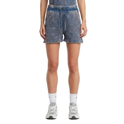 къси,панталони,дамски,панталони,g,star,overdyed,sweat,shorts,blue