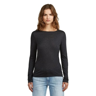 тениска,дамски,тениски,g,star,regular,long,sleeve,t,shirt,black,(dark,black,htr)