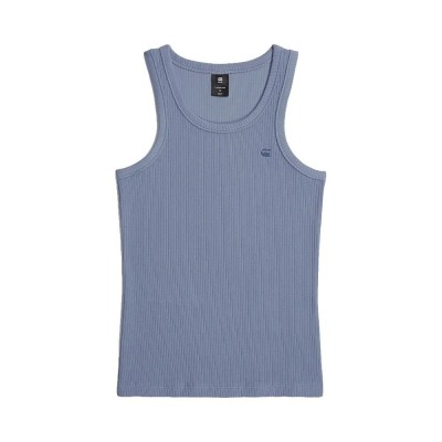 тениска,мъжки,тениски,дамски,тениски,g,star,rib,sleeveless,t,shirt,blue,(amann)