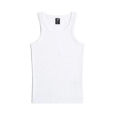 тениска,дамски,тениски,g,star,rib,sleeveless,t,shirt,white