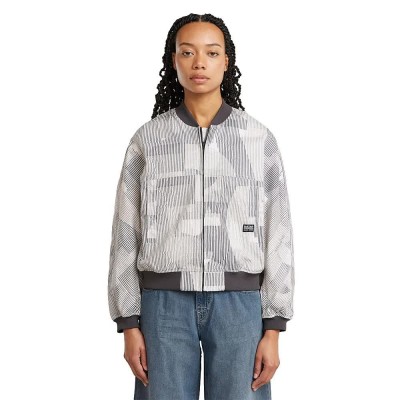 яке,дамски,якета,и,палта,g,star,summer,bomber,jacket,petrol,raw,lines,(grey)