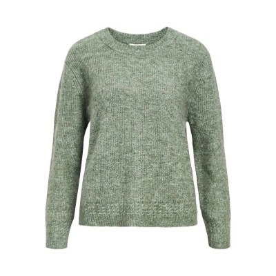 блуза,дамски,пуловери,дамски,плетени,дрехи,object,abby,re,sweater,laurel,wreath,melange,(green)