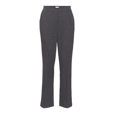 панталони,дамски,панталони,object,lisa,straight,fit,pants,medium,grey,melange,(grey)