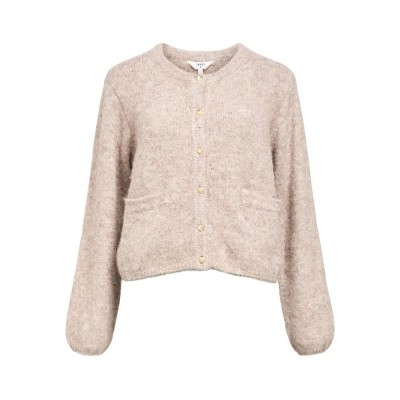 жилетка,дамски,пуловери,дамски,плетени,дрехи,object,saggia,re,cardigan,humus,melange,(beige)