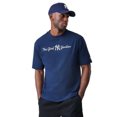 тениска,мъжки,тениски,new,era,mlb,grphc,oversize,new,york,yankees,short,sleeve,t,shirt,blue,(navy)