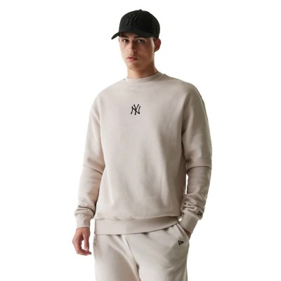 блуза,мъжки,пуловери,new,era,mlb,le,midi,bb,new,york,yankees,sweatshirt,light,beige,(beige)