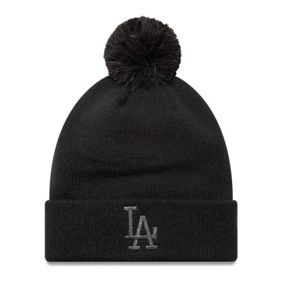 шапка,всички,шапки,new,era,mlb,metallic,bobble,la,dodgers,beanie,black