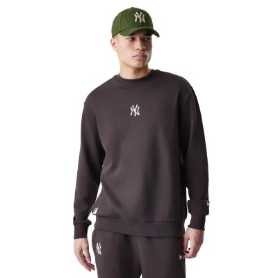 блуза,мъжки,пуловери,new,era,mlb,midi,le,oversize,bb,new,york,yankees,sweatshirt,brown,(dark,brown)