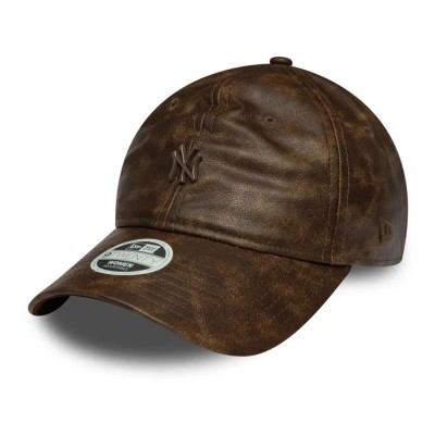 шапка,всички,шапки,new,era,mlb,worn,pu,9twenty,new,york,yankees,cap,brown,(dark,brown)