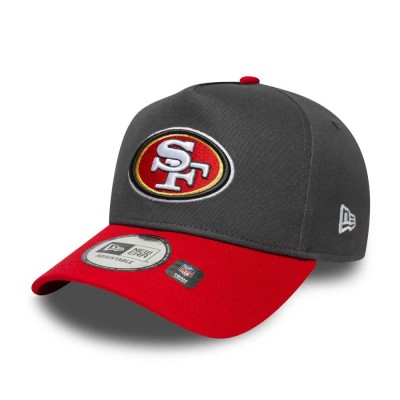 шапка,всички,шапки,new,era,nfl,eframe,san,francisco,49ers,cap,black,(charcoal)