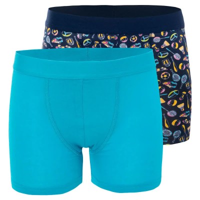 боксерки,детско,бельо,martes,essential,nicko,boxers,2,units,blue,(scuba,blue,racket,print)