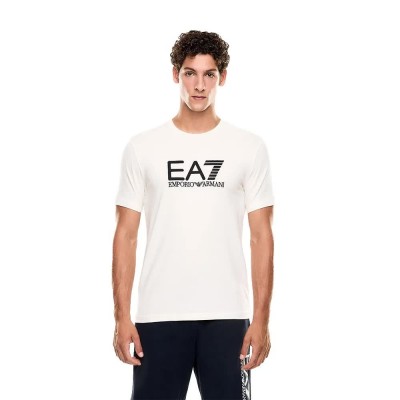 тениска,мъжки,тениски,ea7,emporio,armani,7m000899,af10373,short,sleeve,t,shirt,beige,(cream,black)