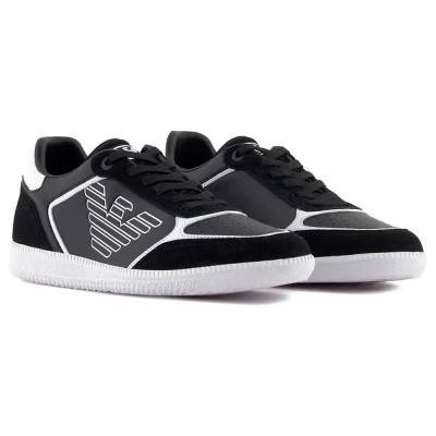 маратонки,мъжки,маратонки,ea7,emporio,armani,7x000405,af19826,trainers,black,white,(black,grey)