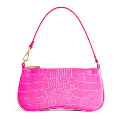 чанта,за,през,рамо,всички,чанти,jw,pei,eva,ha,shoulder,bag,pink,(hot,pink,croc)