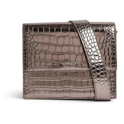 чанта,всички,чанти,jw,pei,mini,flap,metal,bag,brown,(anthracite,croc)