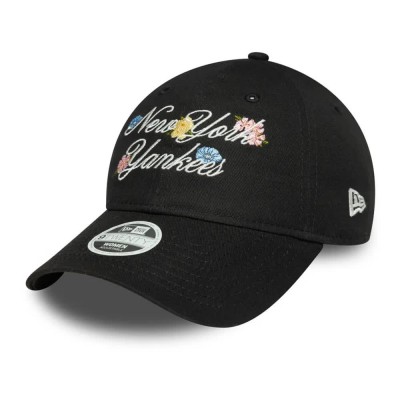шапка,всички,шапки,new,era,floral,script,9twenty,new,york,yankees,cap,black