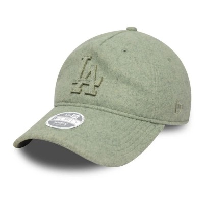 шапка,всички,шапки,new,era,melton,luxe,9twenty,af,los,angeles,dodgers,cap,green,pastel,(green)