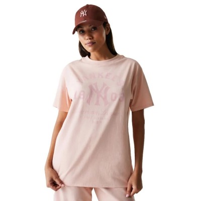 тениска,дамски,тениски,new,era,mlb,tonal,graphic,oversized,new,york,yankees,short,sleeve,t,shirt,pastel,pink,(pink)