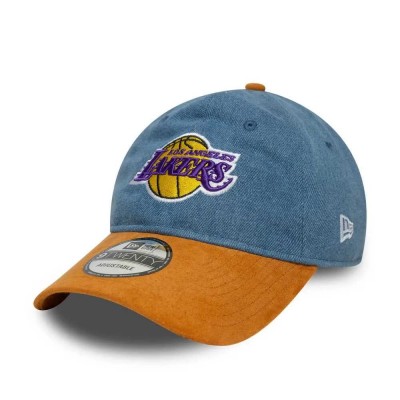 шапка,всички,шапки,new,era,nba,denim,midi,9twenty,los,angeles,lakers,cap,blue,(navy)