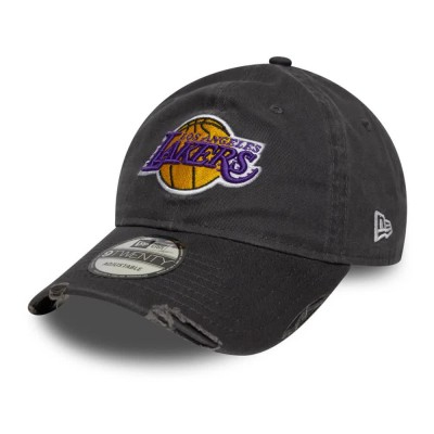 шапка,всички,шапки,new,era,wash,distress,9twenty,los,angeles,lakers,cap,grey,(dark,grey)