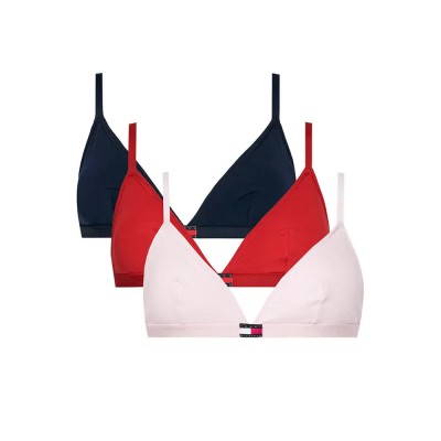 дамско,бельо,дамски,бикини,и,танкини,tommy,jeans,triangle,bra,3,units,multicolor