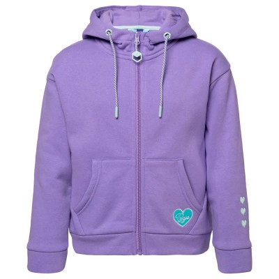 блуза,детски,блузи,bejo,amala,full,zip,sweatshirt,purple,(violet,tulip)