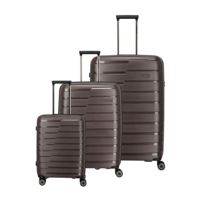 куфари,travelite,air,base,4w,l,m,expandable,s,trolley,bag,coffee,(brown)