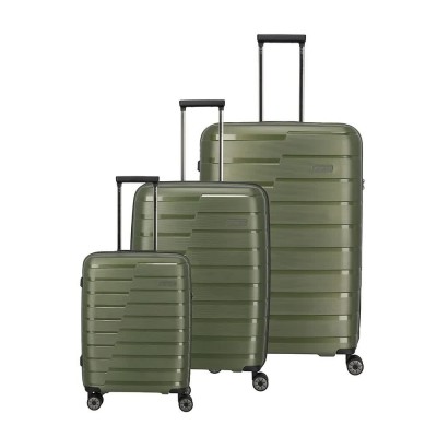 куфари,travelite,air,base,4w,l,m,expandable,s,trolley,bag,olive,(green)