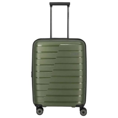 куфари,travelite,air,base,4w,s,expandable,trolley,bag,olive,(green)