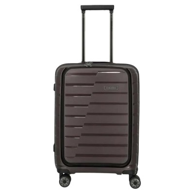 куфари,travelite,air,base,4w,s,front,po,trolley,bag,brown