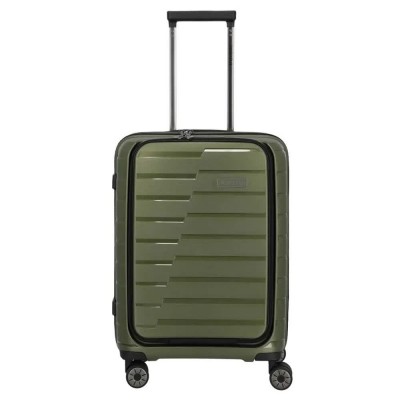 куфари,travelite,air,base,4w,s,front,po,trolley,bag,olive,(green)