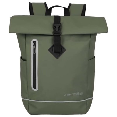 раница,раници,travelite,basics,backpack,olive,(green)