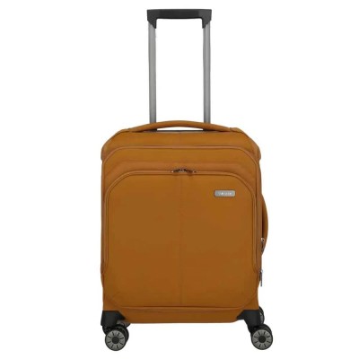 куфари,travelite,priima,4w,s,trolley,bag,brown,(curry)
