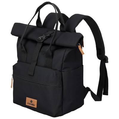 раница,раници,travelite,short,handle,rollup,backpack,black