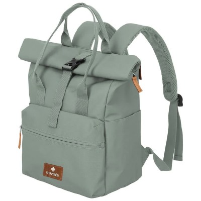 раница,раници,travelite,short,handle,rollup,backpack,mint,(green)