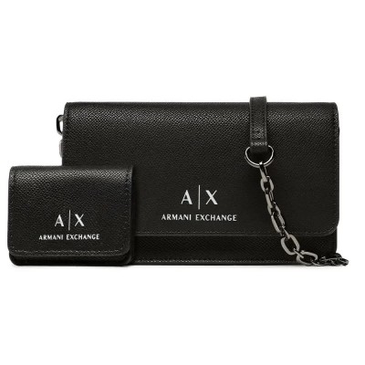 чанта,всички,чанти,armani,exchange,giselle,bag,black,(black)