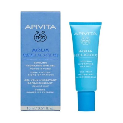 хигиена,тяло,apivita,aqua,beelicious,15ml,eyes,gel,blue