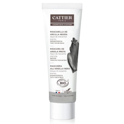 специфични,козметични,продукти,cattier,black,clay,mask,100ml,facial,treatment,clear