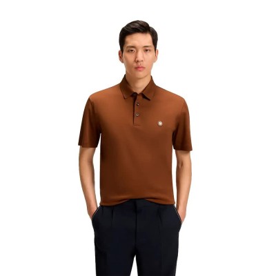 мъжки,блузи,с,яка,boss,parris,01,short,sleeve,polo,medium,brown,(brown)