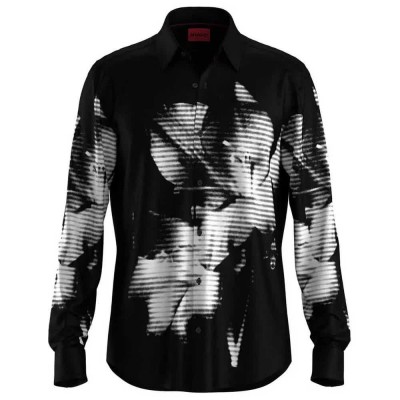 риза,с,дълъг,ръкав,мъжки,ризи,hugo,ermo,10268426,long,sleeve,shirt,black,(black)