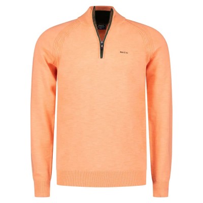 блуза,мъжки,пуловери,nza,new,zealand,winston,half,zip,sweater,orange