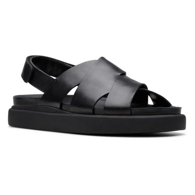 сандали,дамски,сандали,и,чехли,clarks,shoes,aristella,sun,sandals,black,(black,leather)