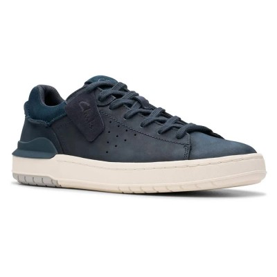 обувки,мъжки,маратонки,clarks,shoes,courtlite2,run,trainers,blue,(navy,nubuck)
