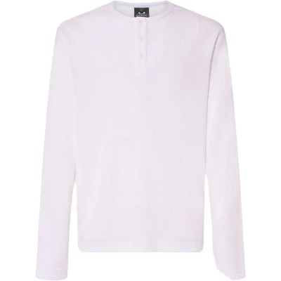 тениска,мъжки,тениски,oakley,all,day,waffle,henley,long,sleeve,t,shirt,white,(white)