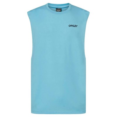тениска,мъжки,тениски,дамски,тениски,oakley,classic,b1b,sleeveless,t,shirt,blue,(bright,blue)