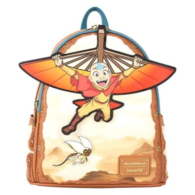 раница,раници,loungefly,aang,backpack,orange