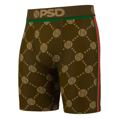 боксерки,мъжко,бельо,psd,emblem,lux,boxers,green,(brown)